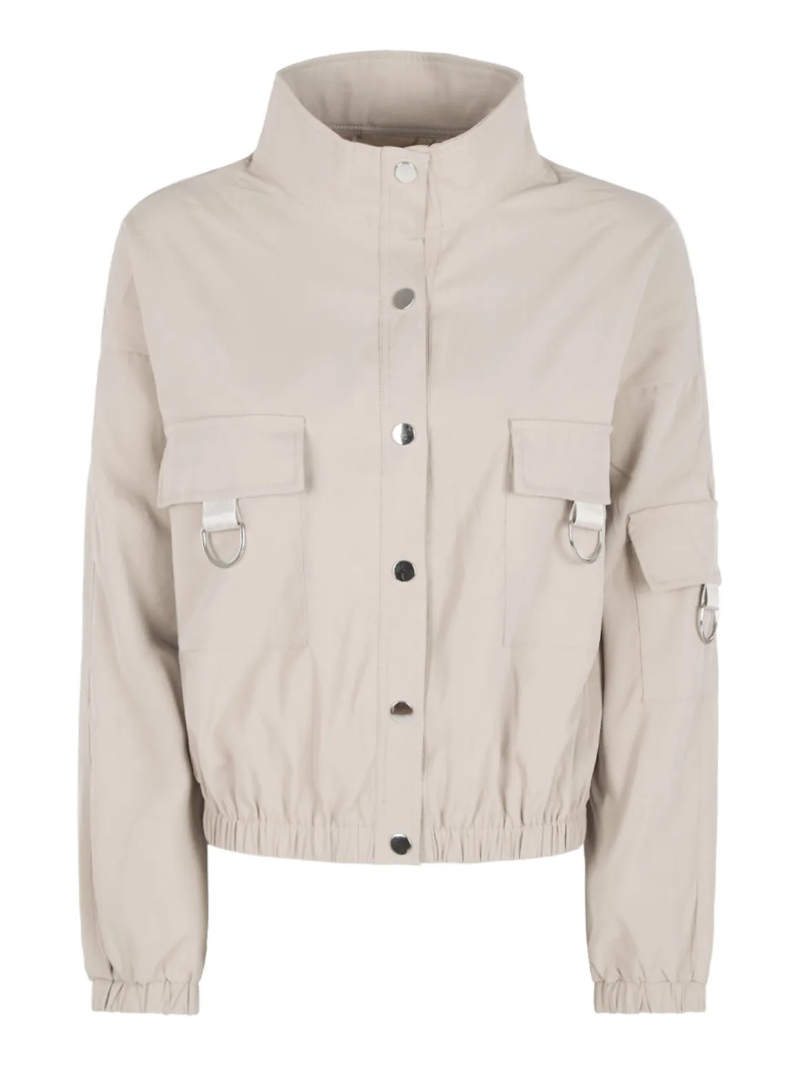 Solada Giacca donna oversize con bottoni e tasche