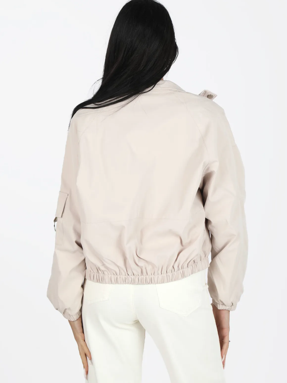 Solada Giacca donna oversize con bottoni e tasche
