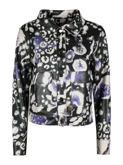 Solada Giacca donna oversize con stampe