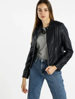 Solada Giacca in ecopelle da donna