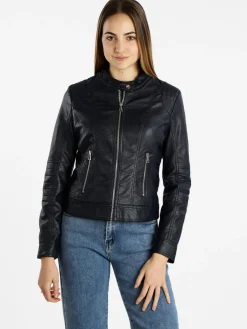 Solada Giacca in ecopelle da donna