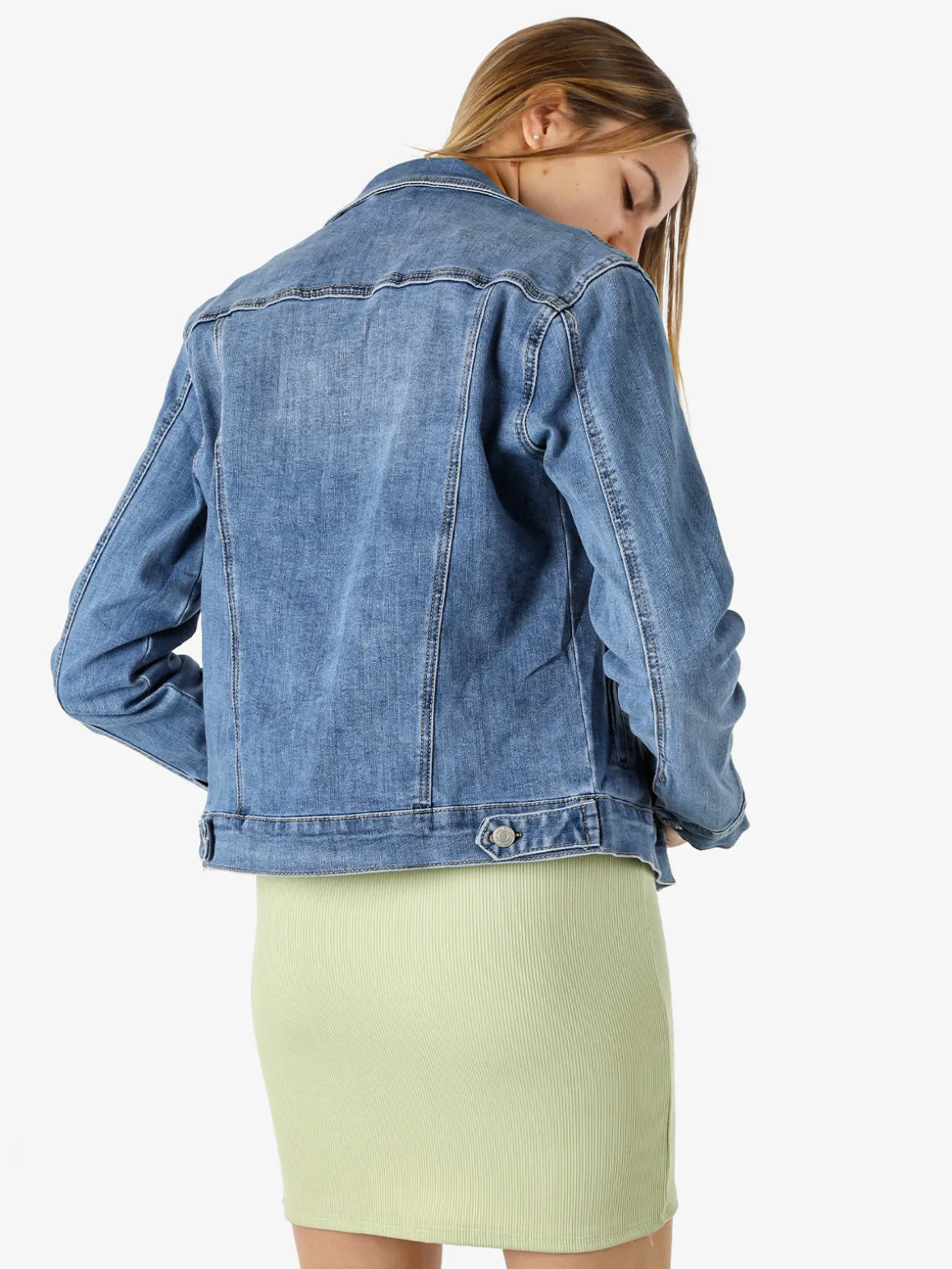 Solada Giacca in jeans da donna taglie grandi - jeans