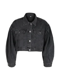 Solada Giacca in jeans donna oversize