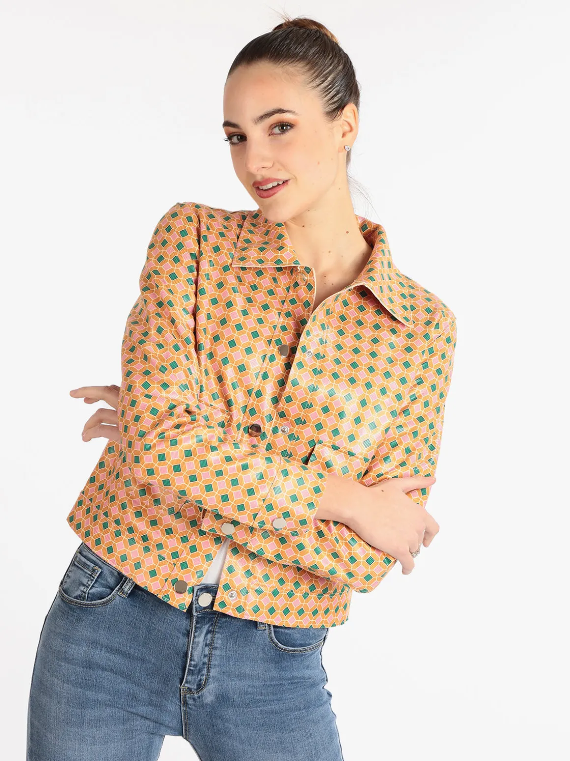 Solada Giacca leggera da donna con stampe