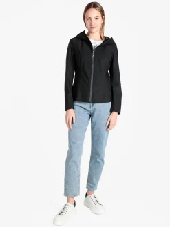 Solada Giacca leggera da donna con cappuccio e zip