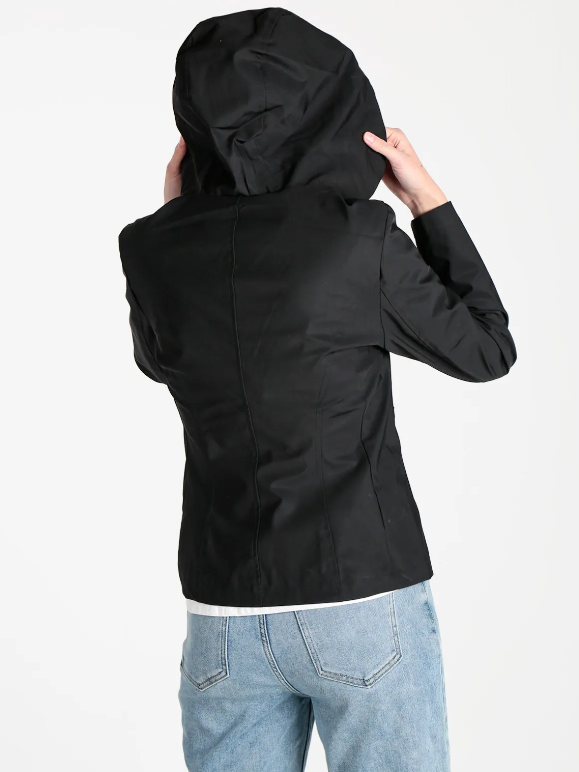 Solada Giacca leggera da donna con cappuccio e zip