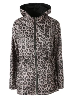 Solada Giacca leggera da donna reversibile con cappuccio e zip - nero