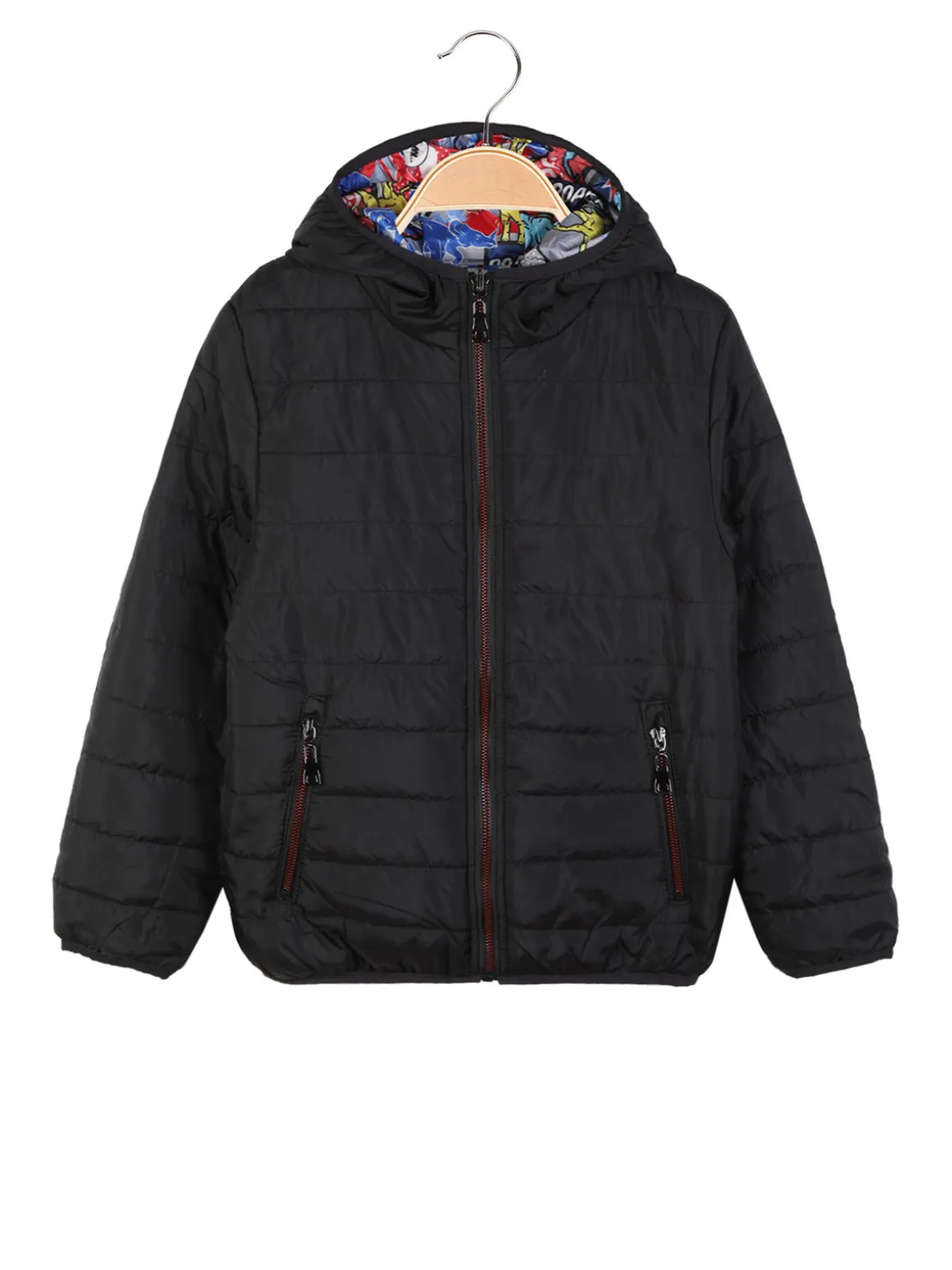 Solada Giacca reversibile da bambino con stampe