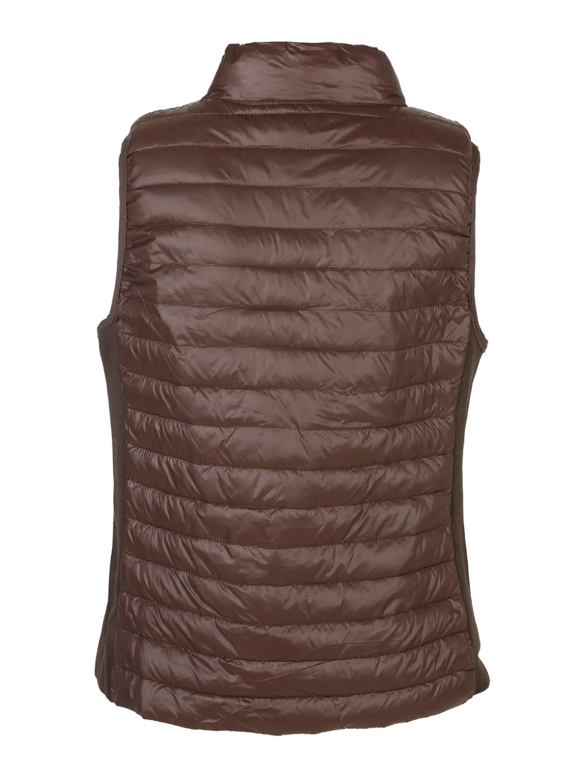 Solada Gilet donna effetto piumino con zip taglie grandi