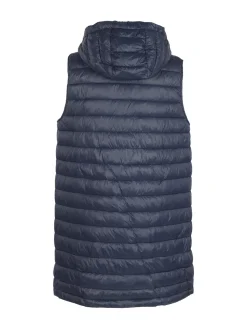 Solada Gilet donna imbottito con cappuccio e zip tagie forti