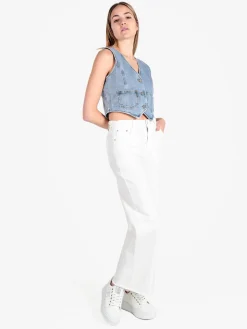 Solada Gilet donna in jeans