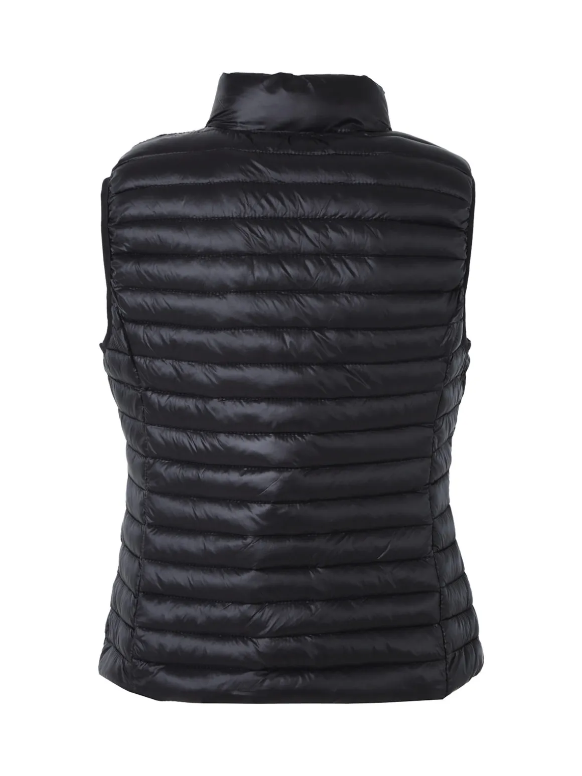 Solada Gilet imbottito da donna full zip - nero