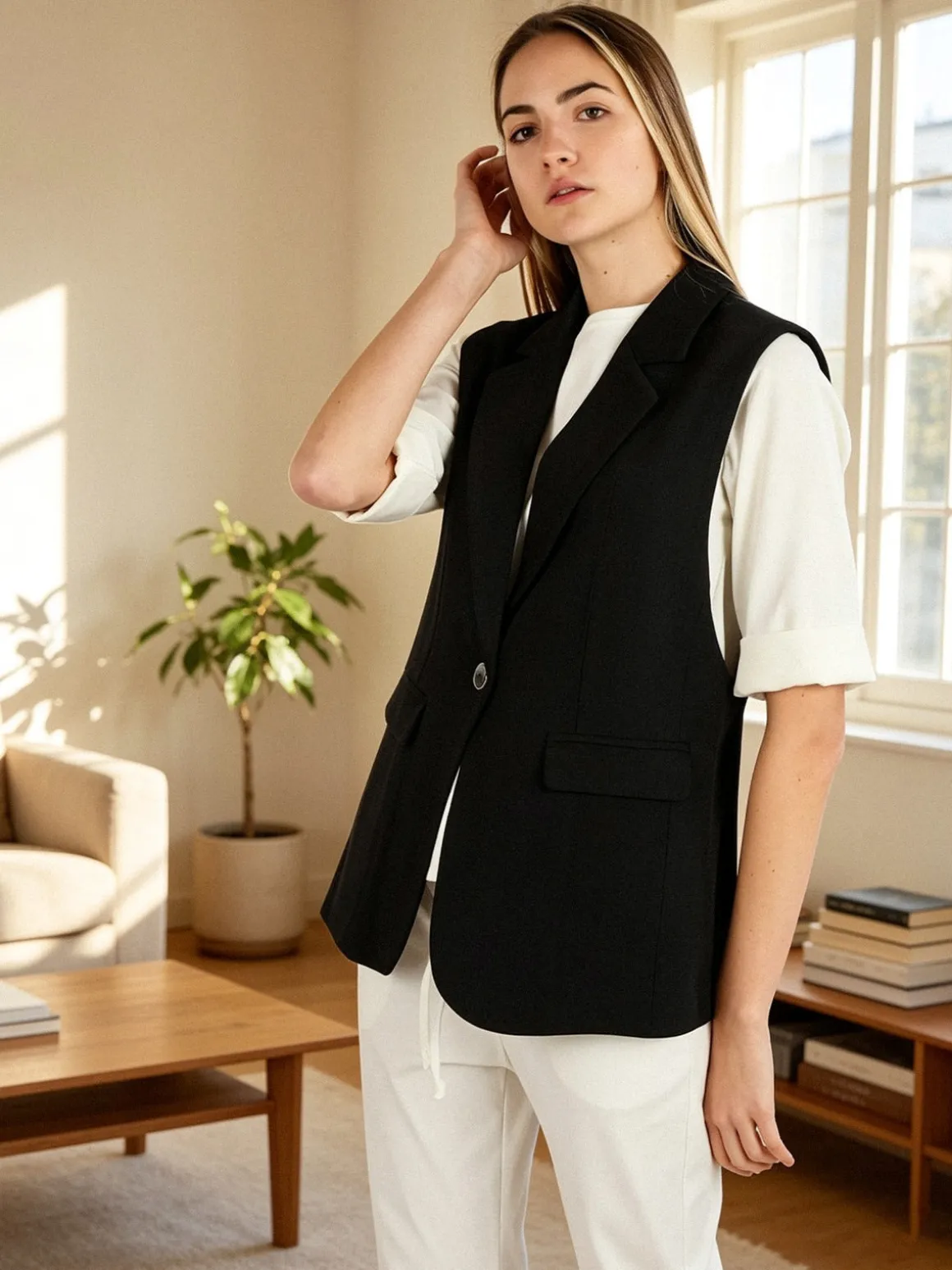 Solada Gilet lungo da donna