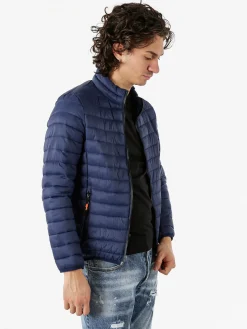 Solada Giubbino 100 grammi da uomo con zip - blu scuro