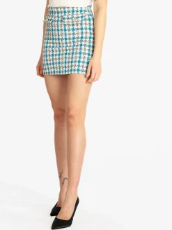 Solada Gonna corta in tweed donna