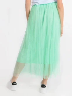 Solada Gonna lunga in tulle plissettato