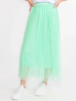 Solada Gonna lunga in tulle plissettato