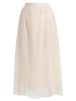 Solada Gonna lunga in tulle plissettato
