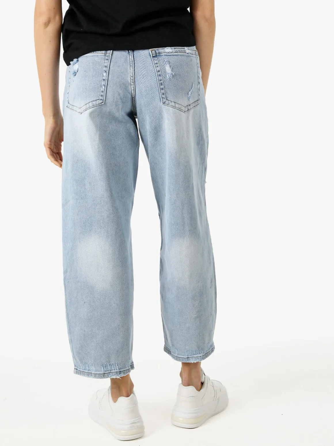 Solada Jeans baggy da donna con strappi - jeans