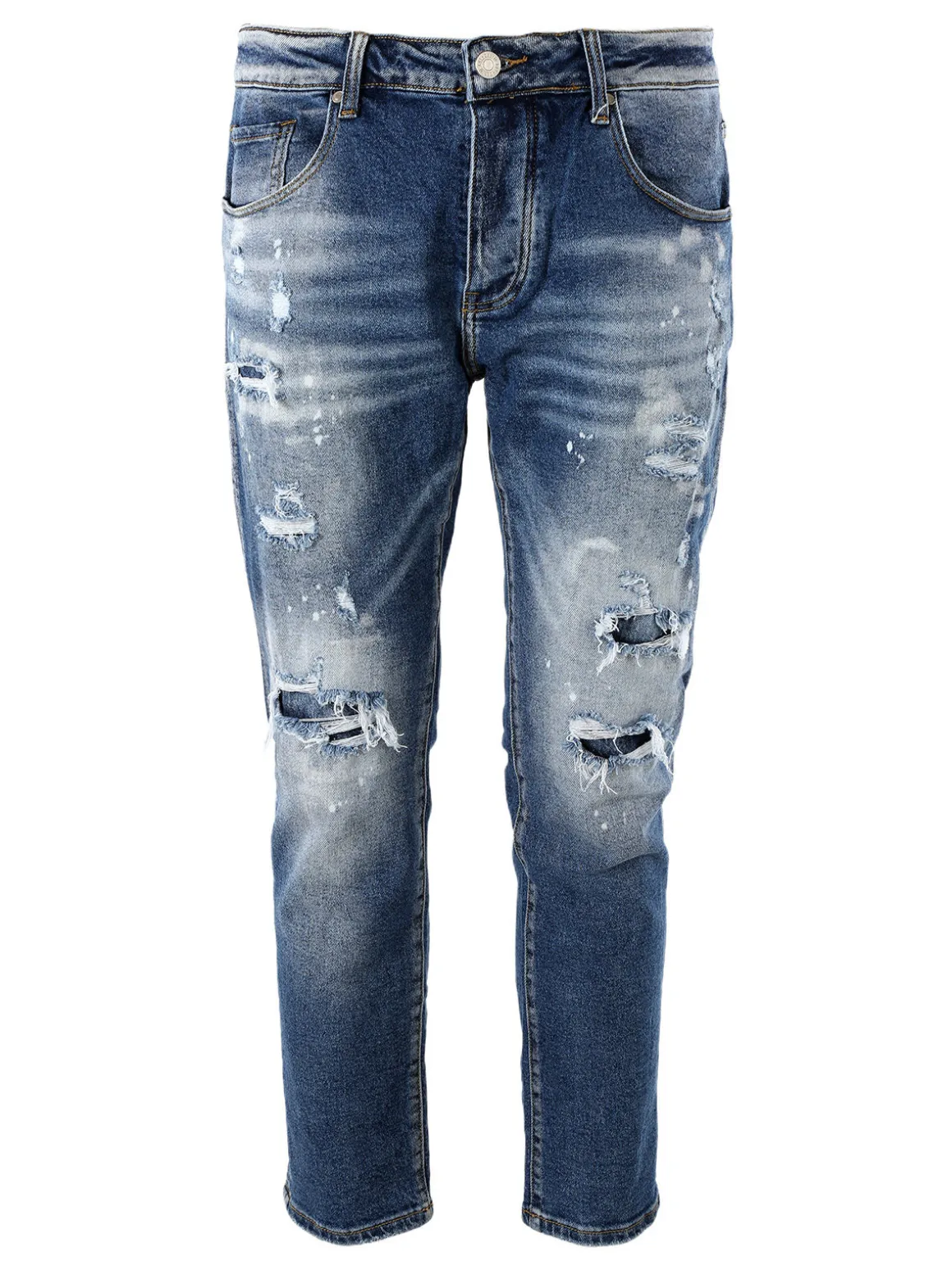 Solada Jeans da uomo skinny con strappi - jeans