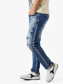 Solada Jeans da uomo skinny con strappi - jeans