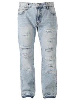 Solada Jeans da uomo strappati con finale ampio - jeans