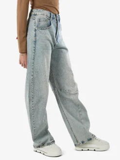 Solada Jeans donna a palloncino con strass - jeans