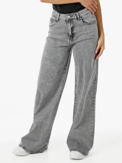 Solada Jeans donna baggy - grigio