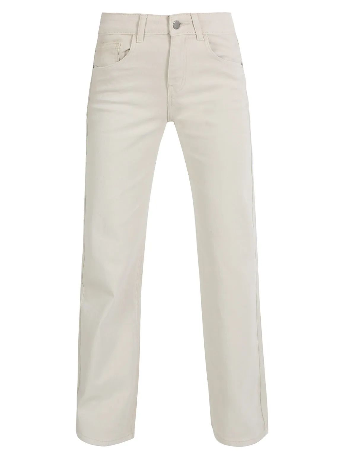 Solada Jeans donna mom fit - panna
