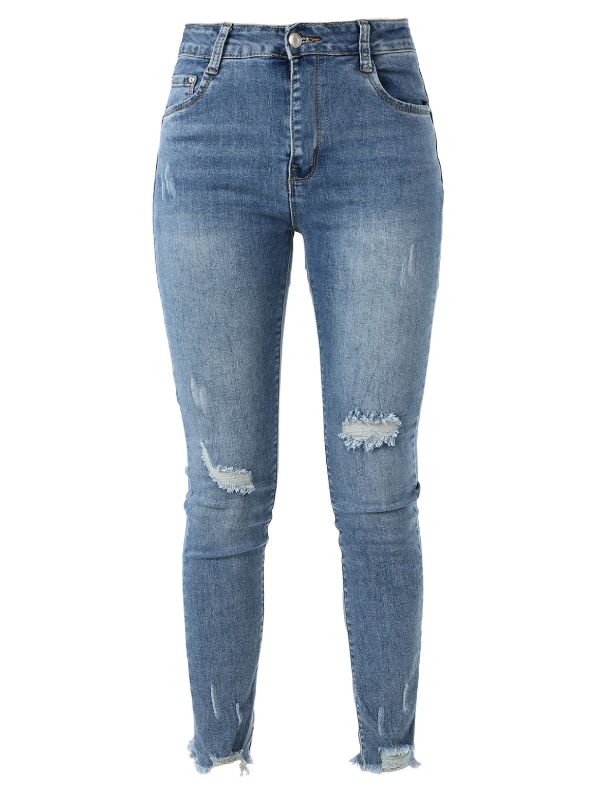 Solada Jeans donna skinny con strappi - jeans