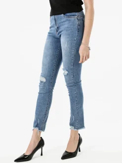 Solada Jeans donna skinny con strappi - jeans