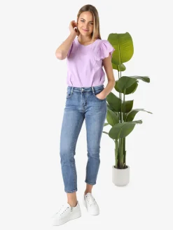 Solada Jeans donna slim fit con punto luce sul finale - jeans