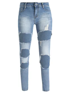 Solada Jeans strappato a vita bassa