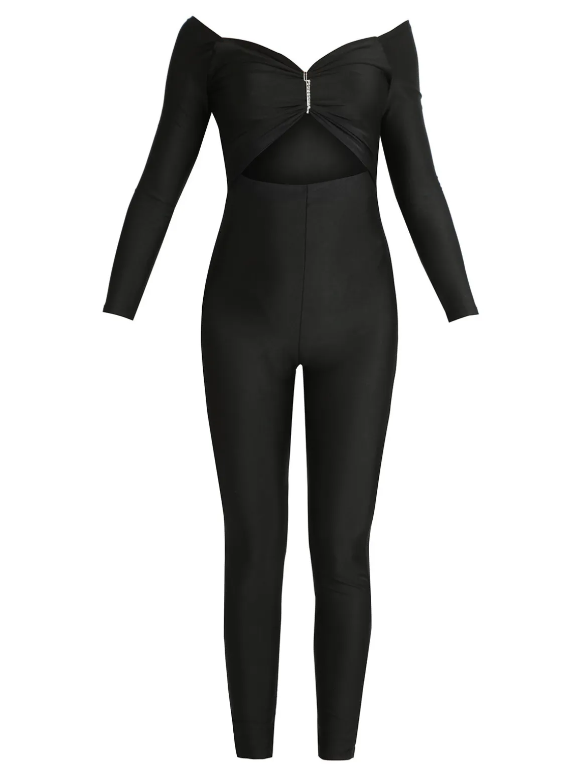 Solada Jumpsuite donna aderente con strass