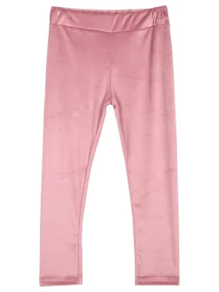 Solada Leggings da bambina in ciniglia