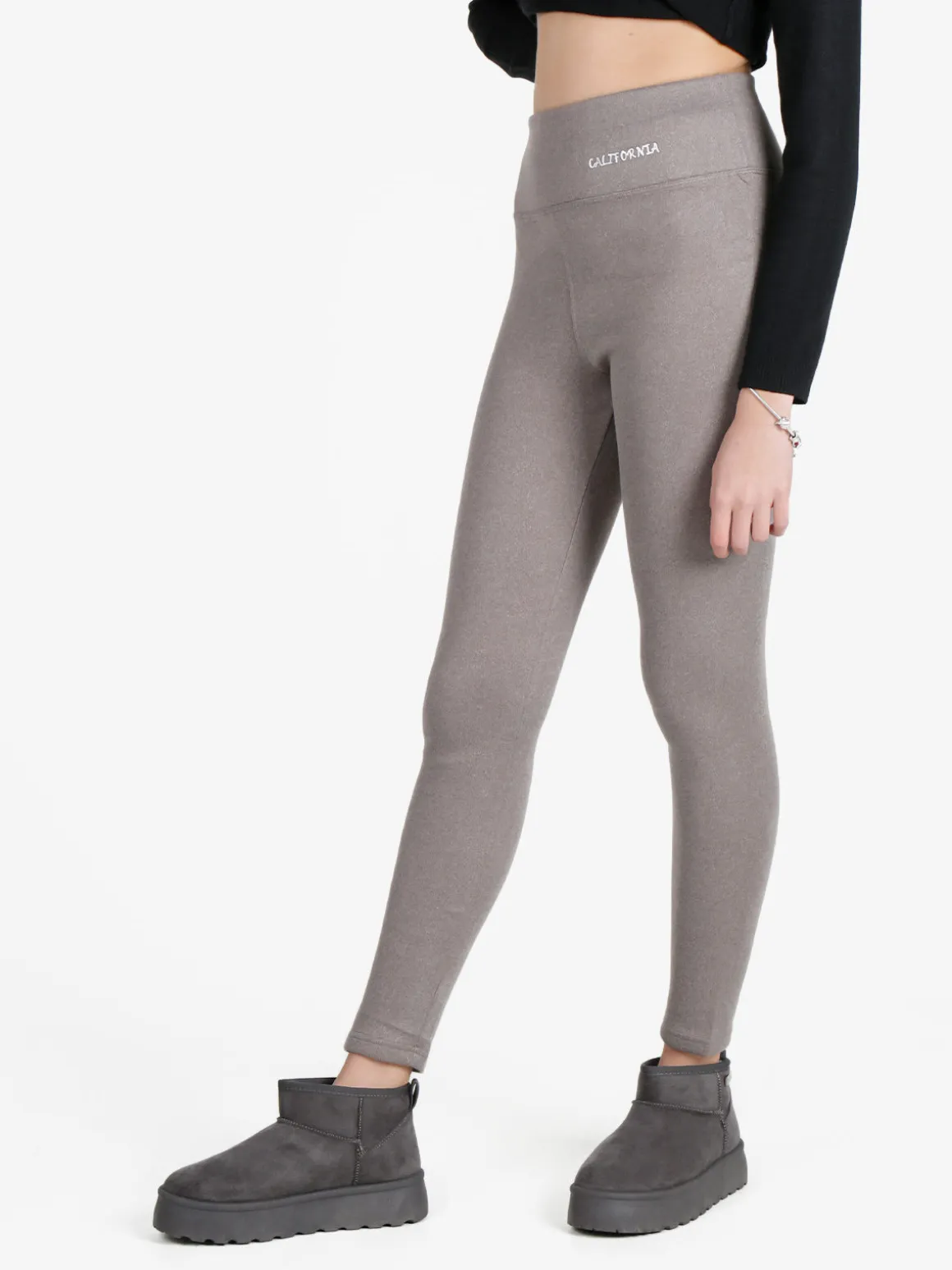Solada Leggings donna in pile