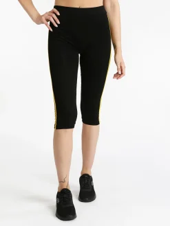 Solada Leggings sportivi 3/4 con strisce laterali