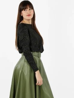 Solada Maglia da donna girocollo con lurex