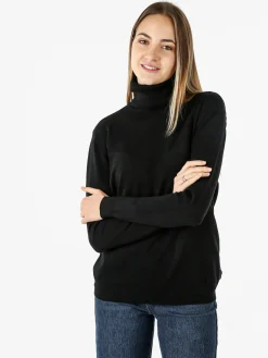 Solada Maglia dolcevita da donna - nero
