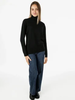 Solada Maglia dolcevita da donna - nero