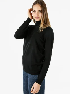 Solada Maglia dolcevita da donna - nero