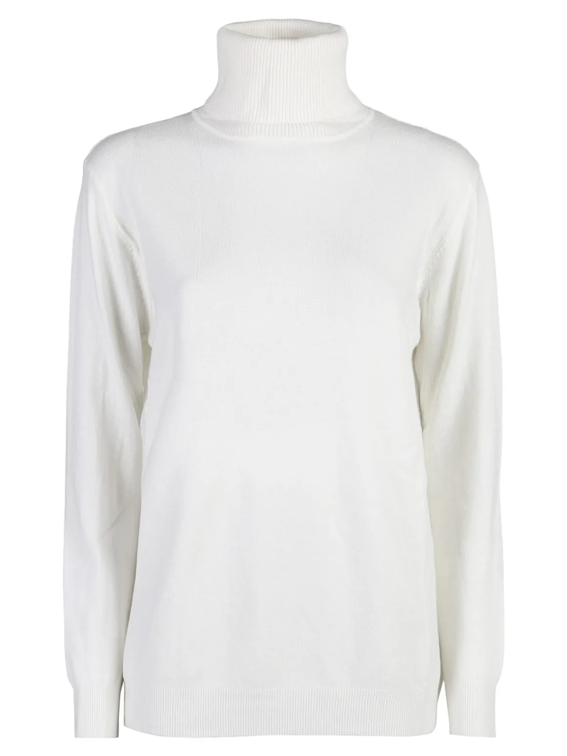 Solada Maglia dolcevita da donna - bianco