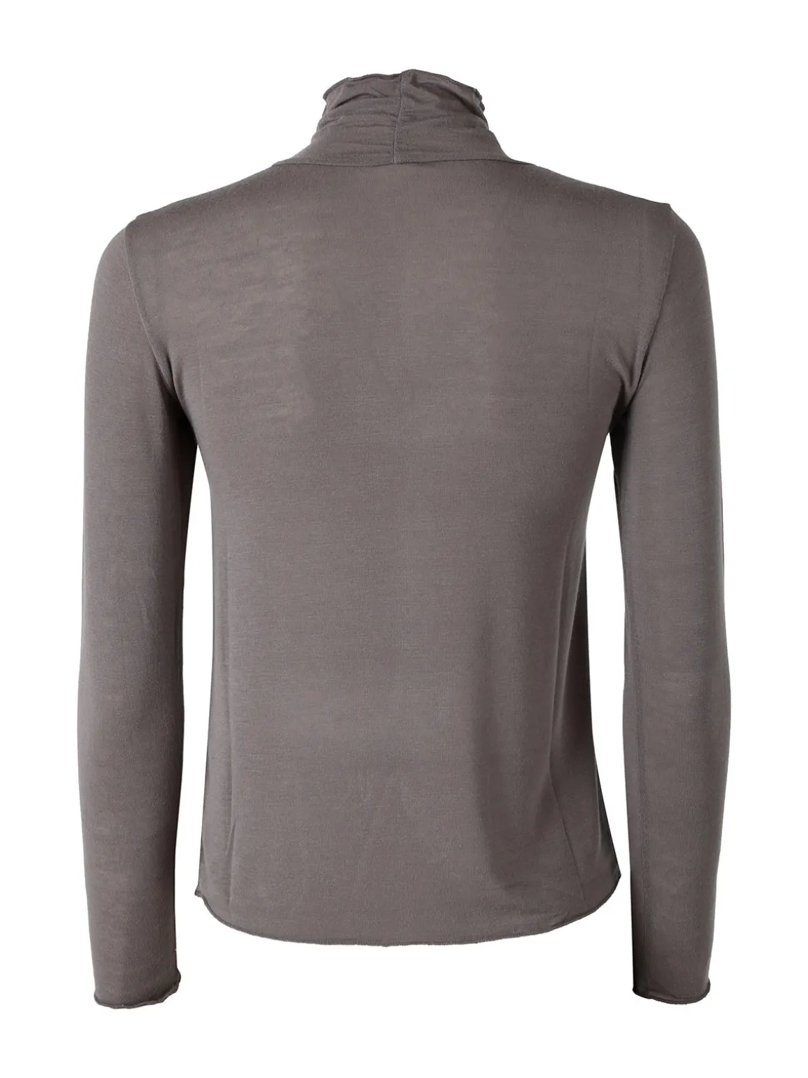 Solada Maglia dolcevita da donna in misto cashmere a maniche lunghe - fango