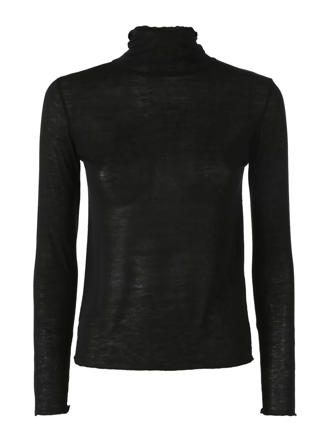 Solada Maglia dolcevita da donna in misto cashmere a maniche lunghe - bordeaux