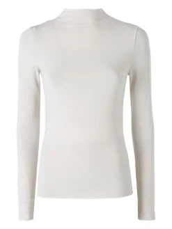 Solada Maglia donna accollata a maniche lunghe - panna
