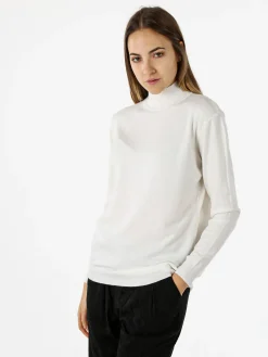 Solada Maglia donna a lupetto - panna