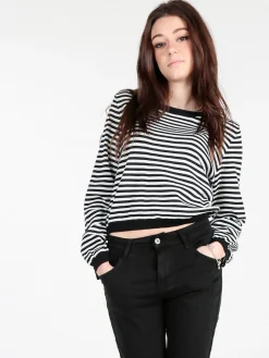 Solada Maglia donna a righe orizzontali
