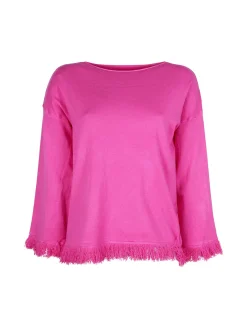 Solada Maglia donna con finale sfrangiato