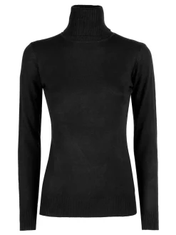 Solada Maglia donna dolcevita - nero