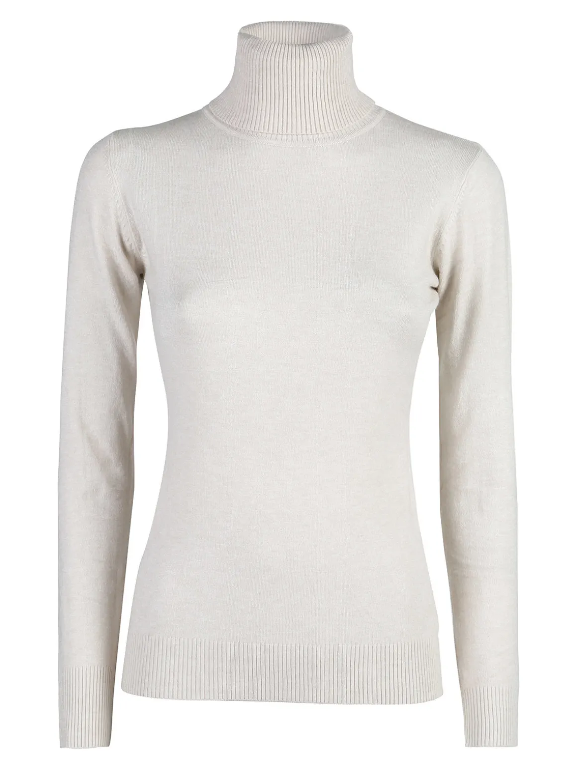 Solada Maglia donna dolcevita - panna